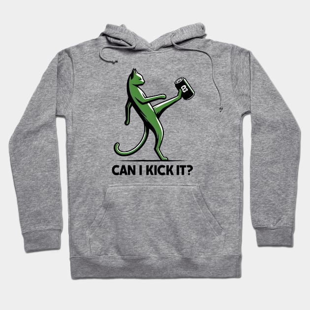 can i kick it - cats Hoodie by Rizstor